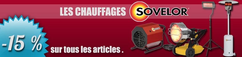 Promotion sur les chauffages Sovelor