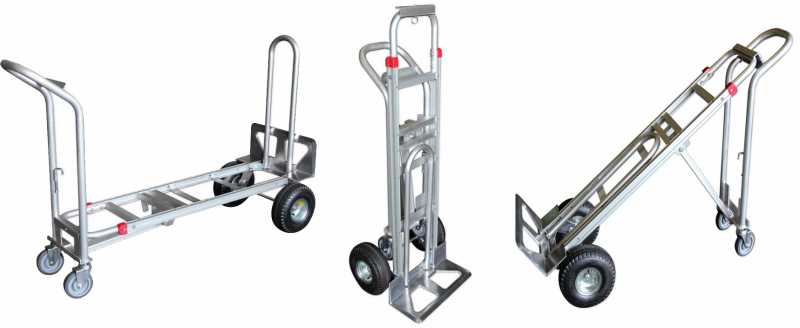 Diable-chariot aluminium - 200 / 250 kg